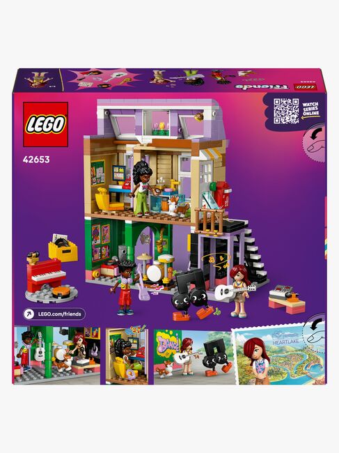 LEGO Friends 42653 Musikbutik og lejlighed