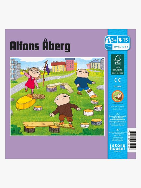 Alfons Åberg Puslespil 15 Brikker