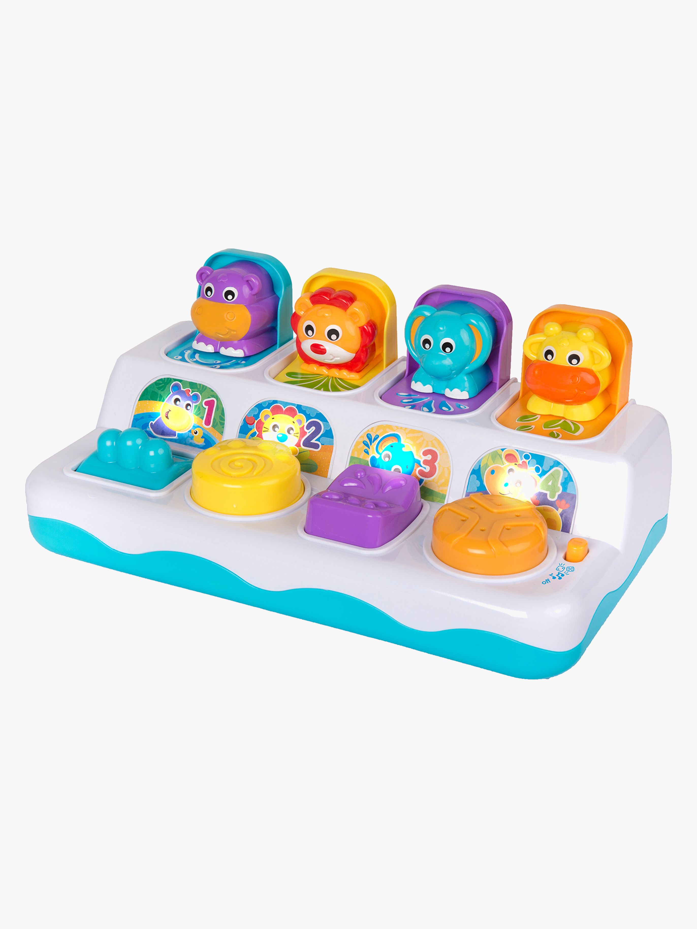 PlayGro Pop Up Legetøj m. Lyd & Lys