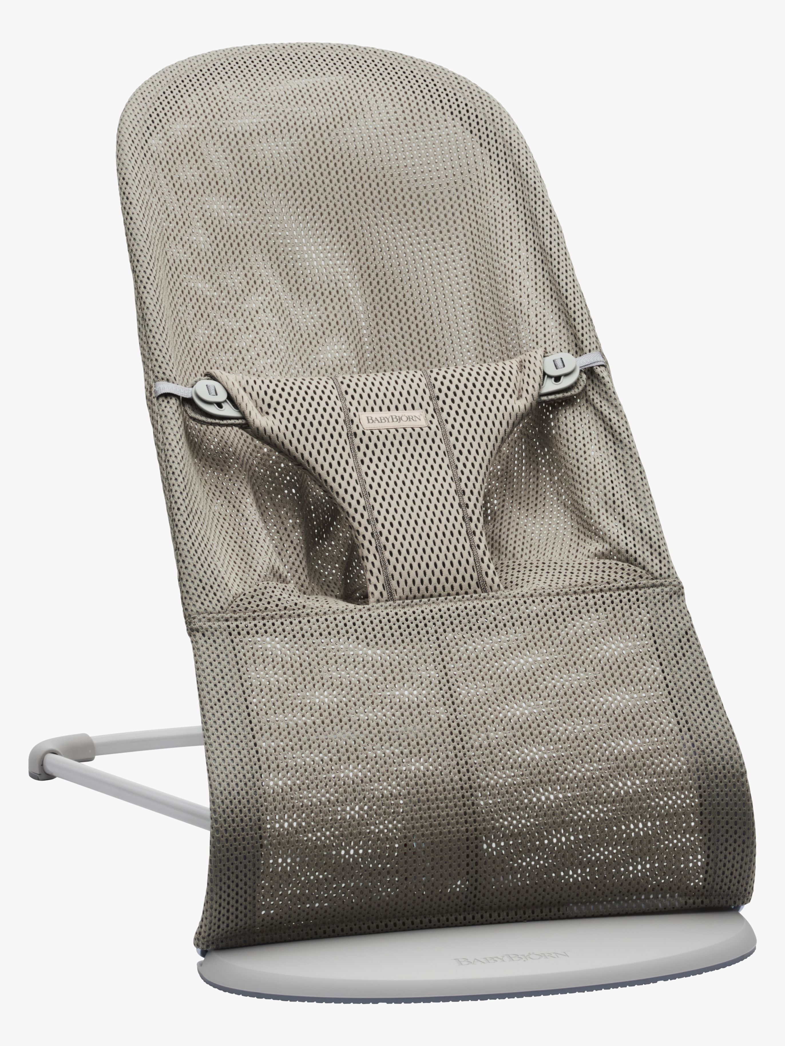 BabyBjörn Bliss Skråstol Mesh, Grey Beige