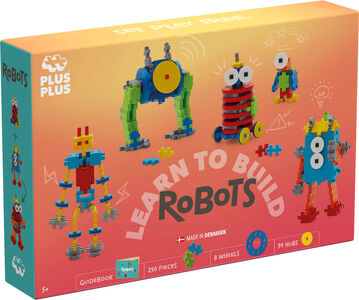 Plus-Plus Learn to Build Robots Byggesæt 250 Dele