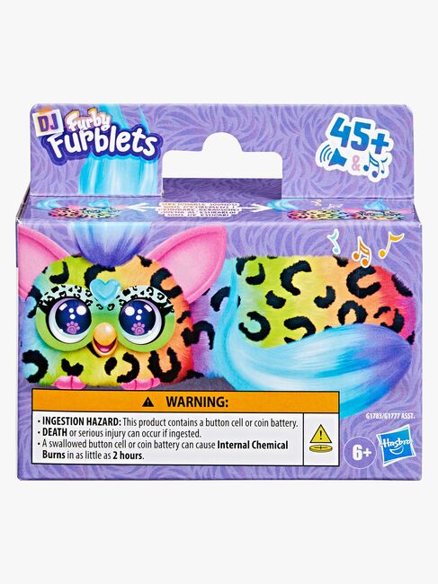 Furby Dj Furblet Interaktiv Bamse Rain Bow