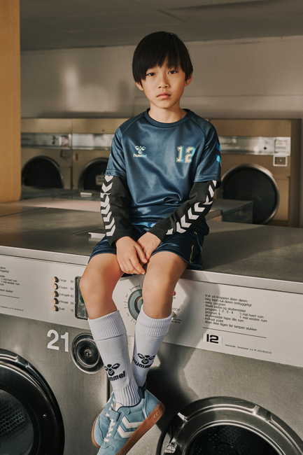 Hummel Handball Perfect CL Jr Sneakers, Faded Denim