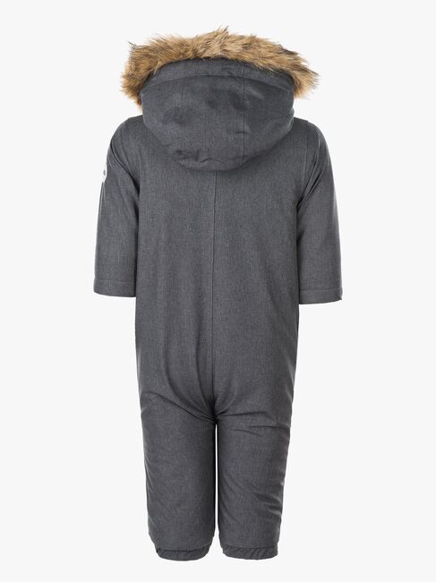 TDLR Charlie Babyflyverdragt, Dark Grey Melange