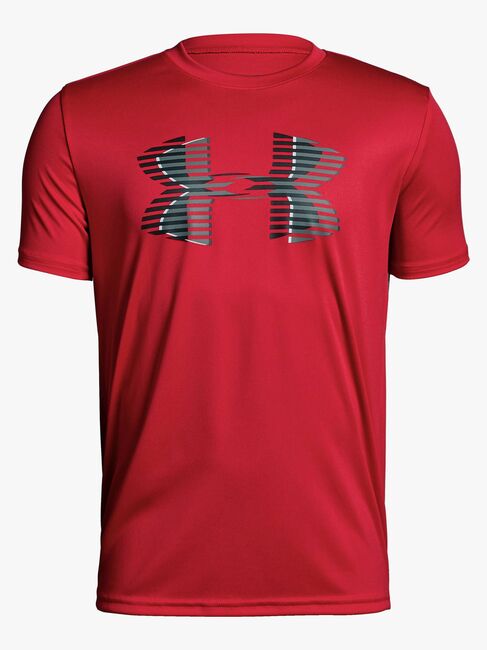 Under Armour Tech Big Logo Solid Tee Træningstrøje, Red