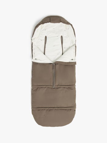 Beemoo Light Kørepose inkl. Forlængerdel, Taupe Swallow