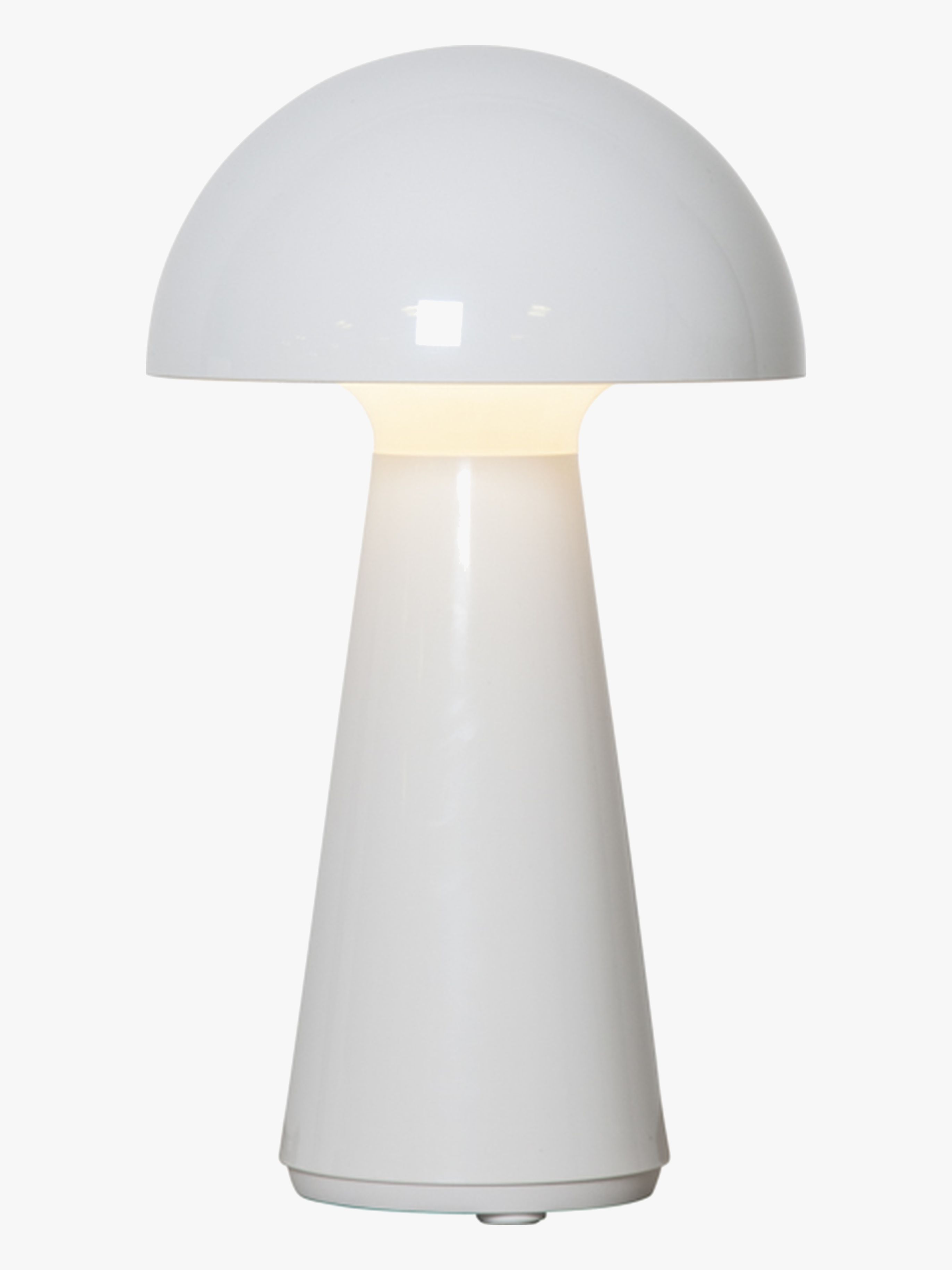 Star Trading Bordlampe Mushroom, Hvid, Børnelampe