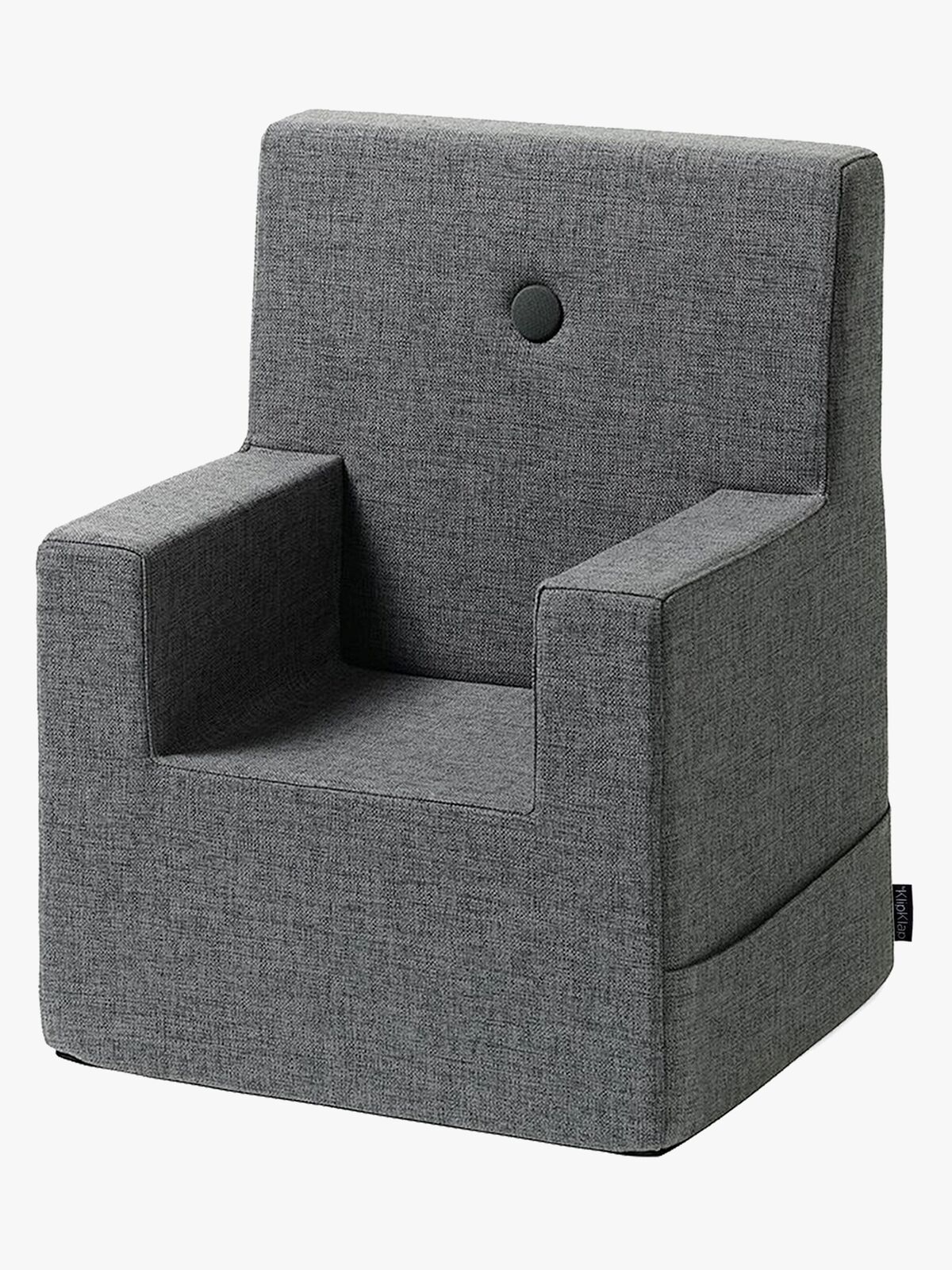 by KlipKlap Kids Lænestol XL, Mørkegrå