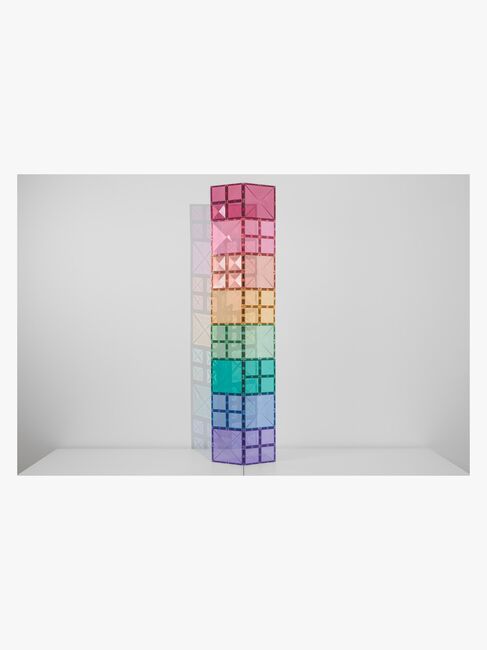 Connetix Magnetisk Byggeklods Pastel Square 40 Dele