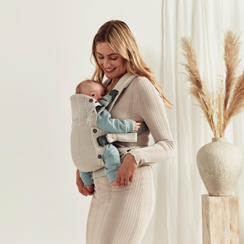 BabyBjörn Harmony Bæresele 3D Mesh, Off White