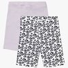 Luca & Lola Agnese Cykelbukser 2-Pak, Purple/White