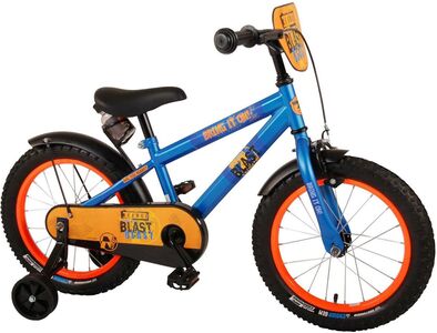 Nerf Cykel 16 tommer, Blå/Orange
