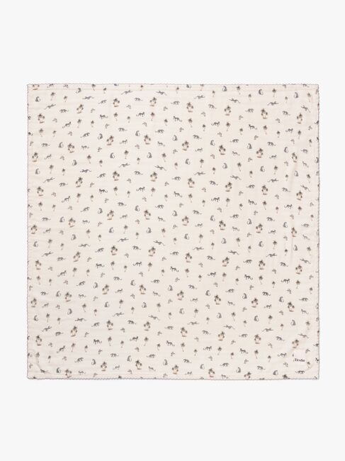 Elodie Bamboo Tæppe/ Stofble i Musselin, Leo's Resort