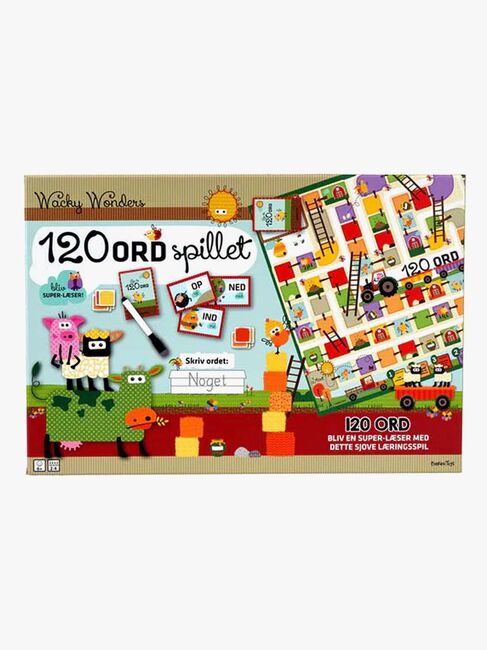 BarboToys Wacky Wonders Brætspil 120 Ord