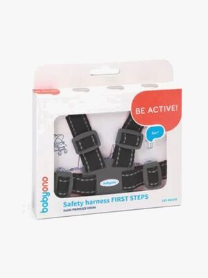 Babyono Gåsele First Steps, Sort/Grå