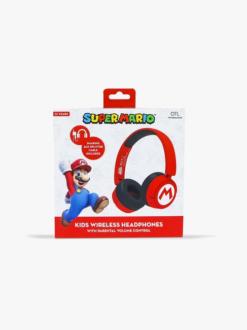 Super Mario Høretelefoner Trådløse 85dB-95dB Sharing AUX