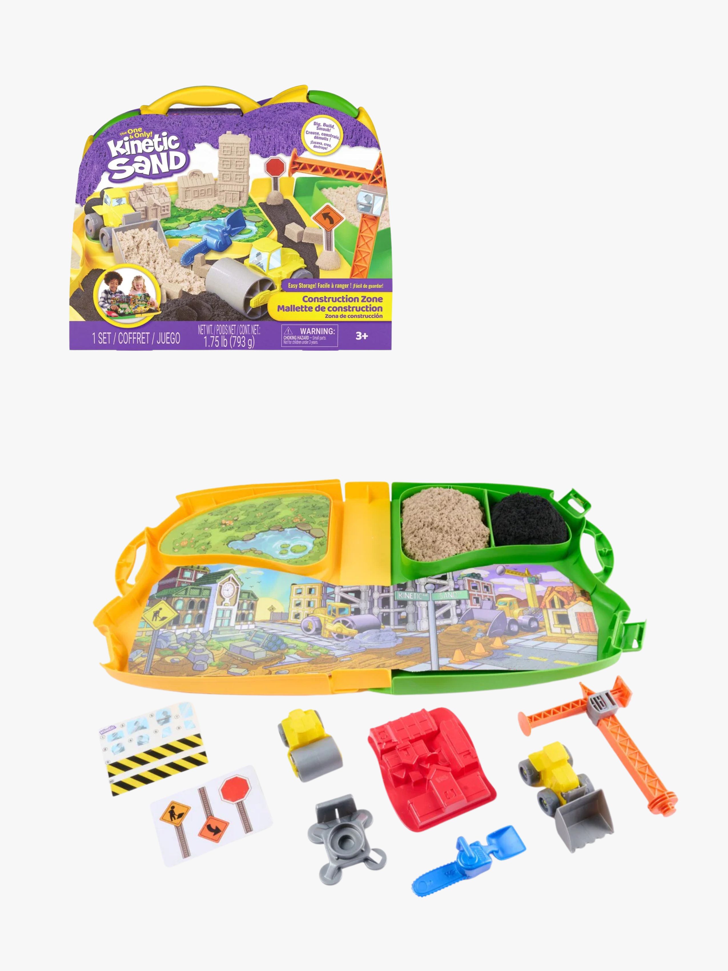 Kinetic Sand Legesæt Construction Zone