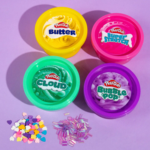 Play-Doh Kawaii Mix & Play Modellervoks 4-pak