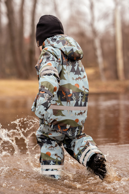 Lindberg Lekhyttan Foret Regnsæt, Light Blue/Brown