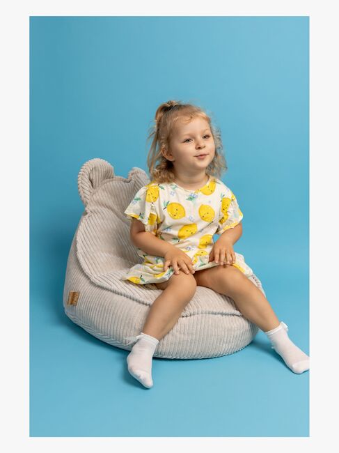 Meowbaby Sækkestol Teddy, Ecru