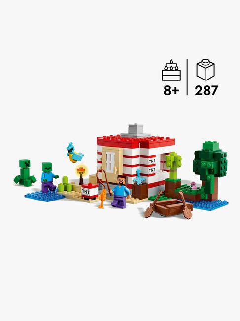 LEGO Minecraft 21275 TNT-junglehuset