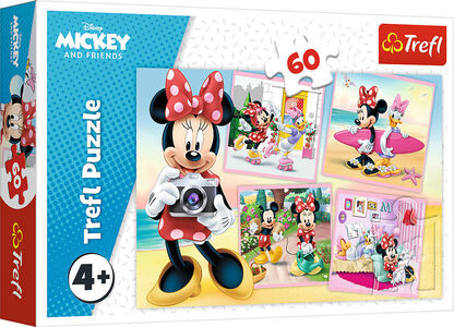 Trefl Disney Puslespil Minnie Mouse 60 Brikker