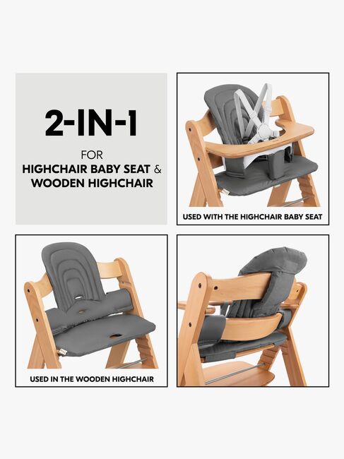 Hauck Babysæt Hynde, Dark Grey