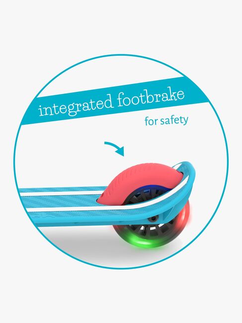 Chillafish Scotti Glow Løbehjul, Blue