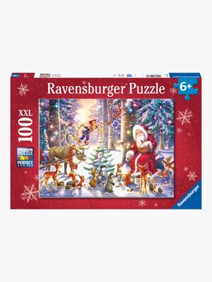 Ravensburger Puslespil Jul i Skoven, 100 Brikker