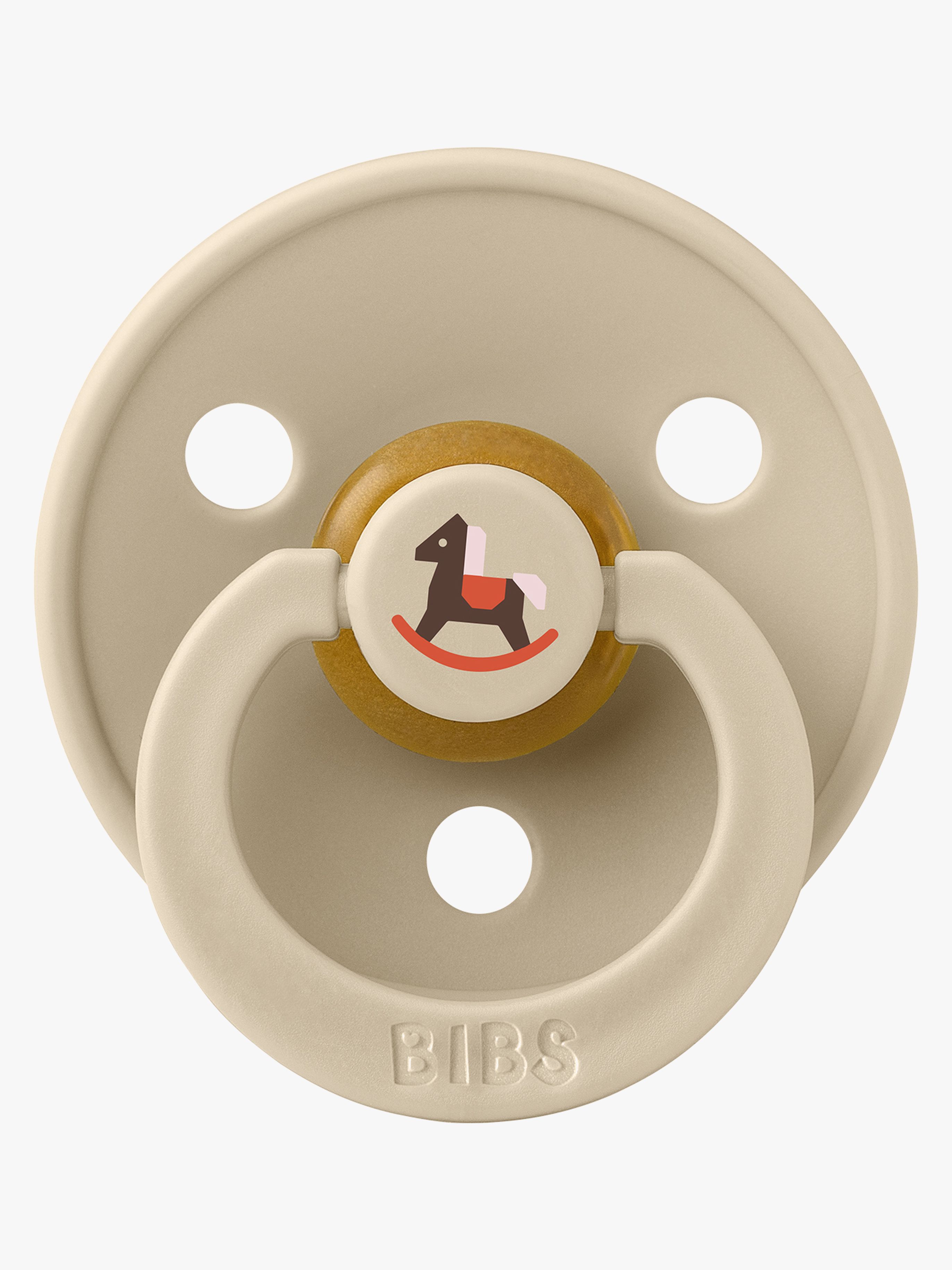 BIBS Colour Sut Holiday Horse Latex Str. 2, Vanilla