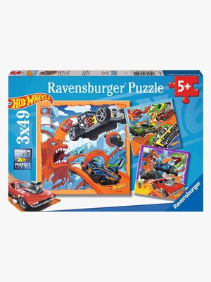 Ravensburger Puslespil Hot Wheels 3x49 Brikker