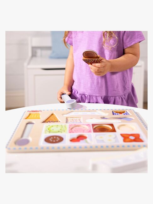 Melissa & Doug Magnetisk Puslespil & Legesæt Is 16 Dele