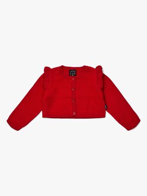 Luca & Lola Giana Cardigan Baby, Red