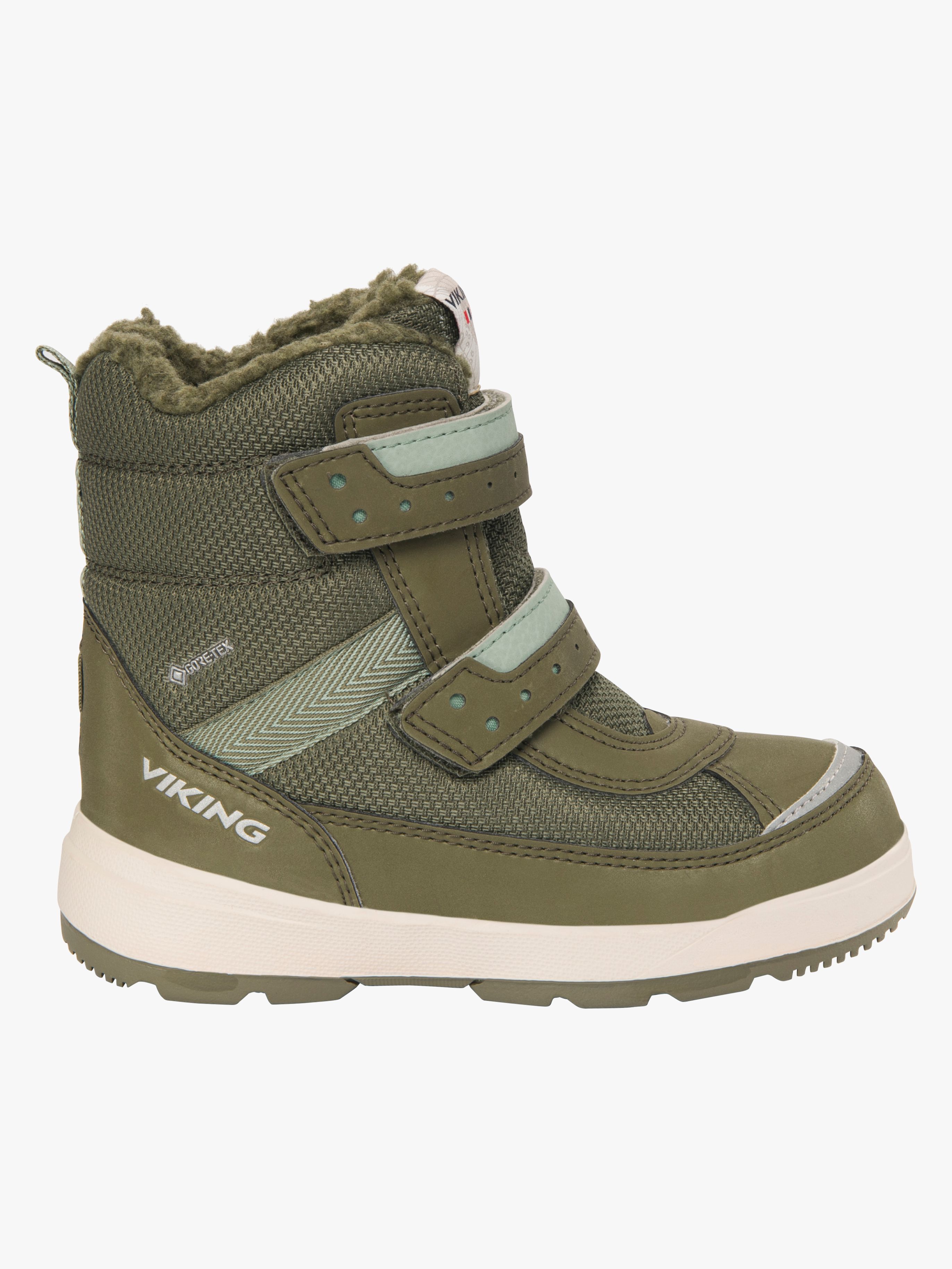 Viking Play Reflex 2V GTX Vinterstøvler, Olive, 29