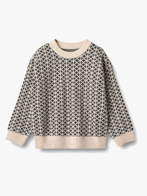 Wheat Elias Trøje, Warm Sand Melange