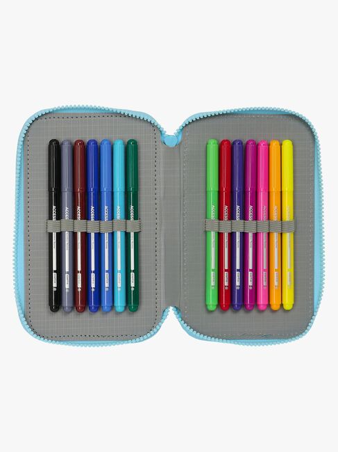 Bluey Tredelt Penalhus, Blå