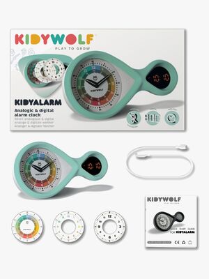 Kidywolf KIDYALARM Vækkeur, Grøn