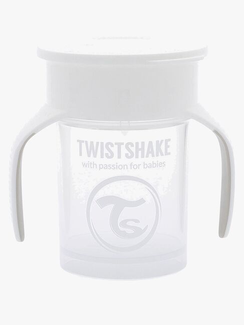 Twistshake 360 Øvekop, White