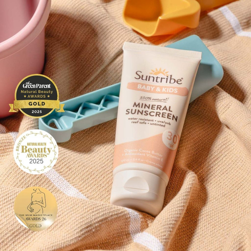Suntribe Baby & Kids Natural Mineral Solcreme SPF 30 100 ml