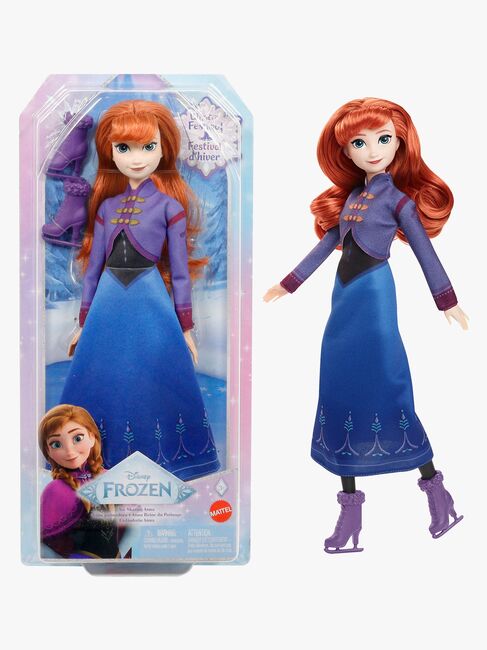 Disney Frozen Dukke Anna med Skøjter