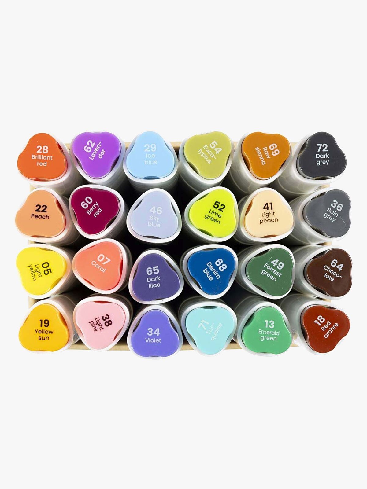 Creativ Company Alkoholbaserede Illustrationstuscher Farve 24st