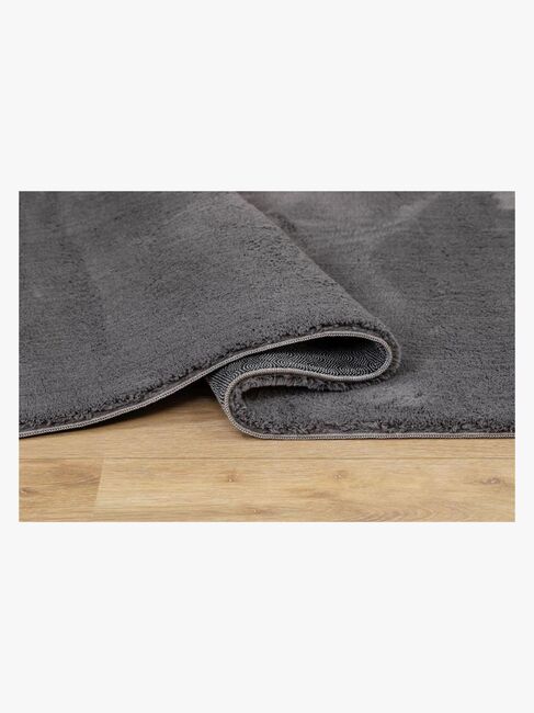 KMCarpets Gulvtæppe 80x150, Soft Grafit