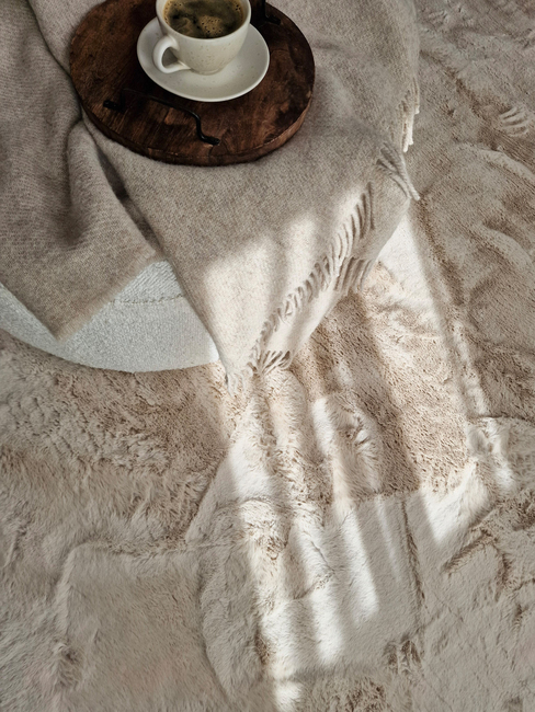 KMCarpets Heaven Deluxe Gulvtæppe 160x230, Natur