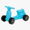 Plasto Scooter med Lydsvag Hjul 50 cm, Turkis