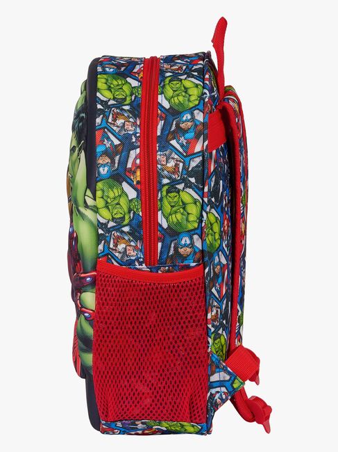 Marvel Avengers 3D Rygsæk 8.5L, Sort/Rød