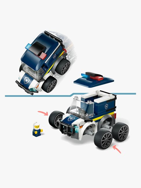 LEGO City 60481 Motorer – Politivogn