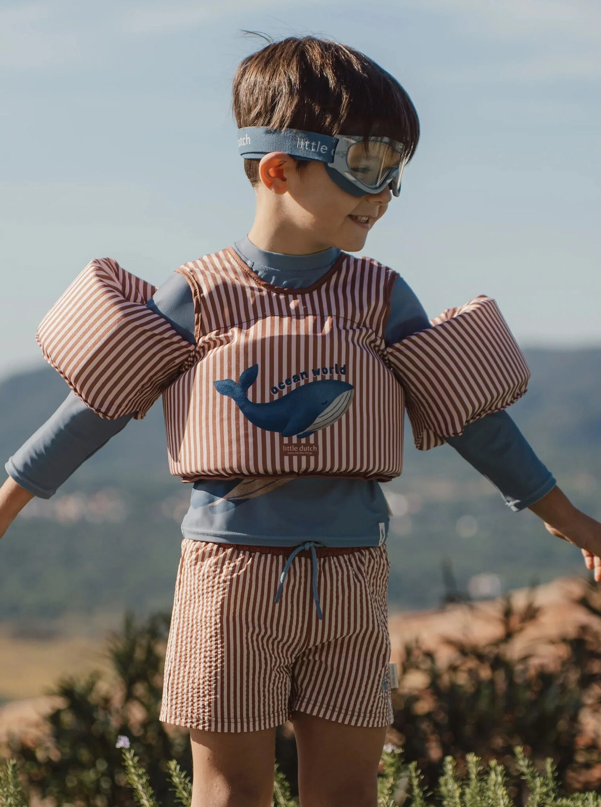 Little Dutch Ocean World Svømmebælte, Blue