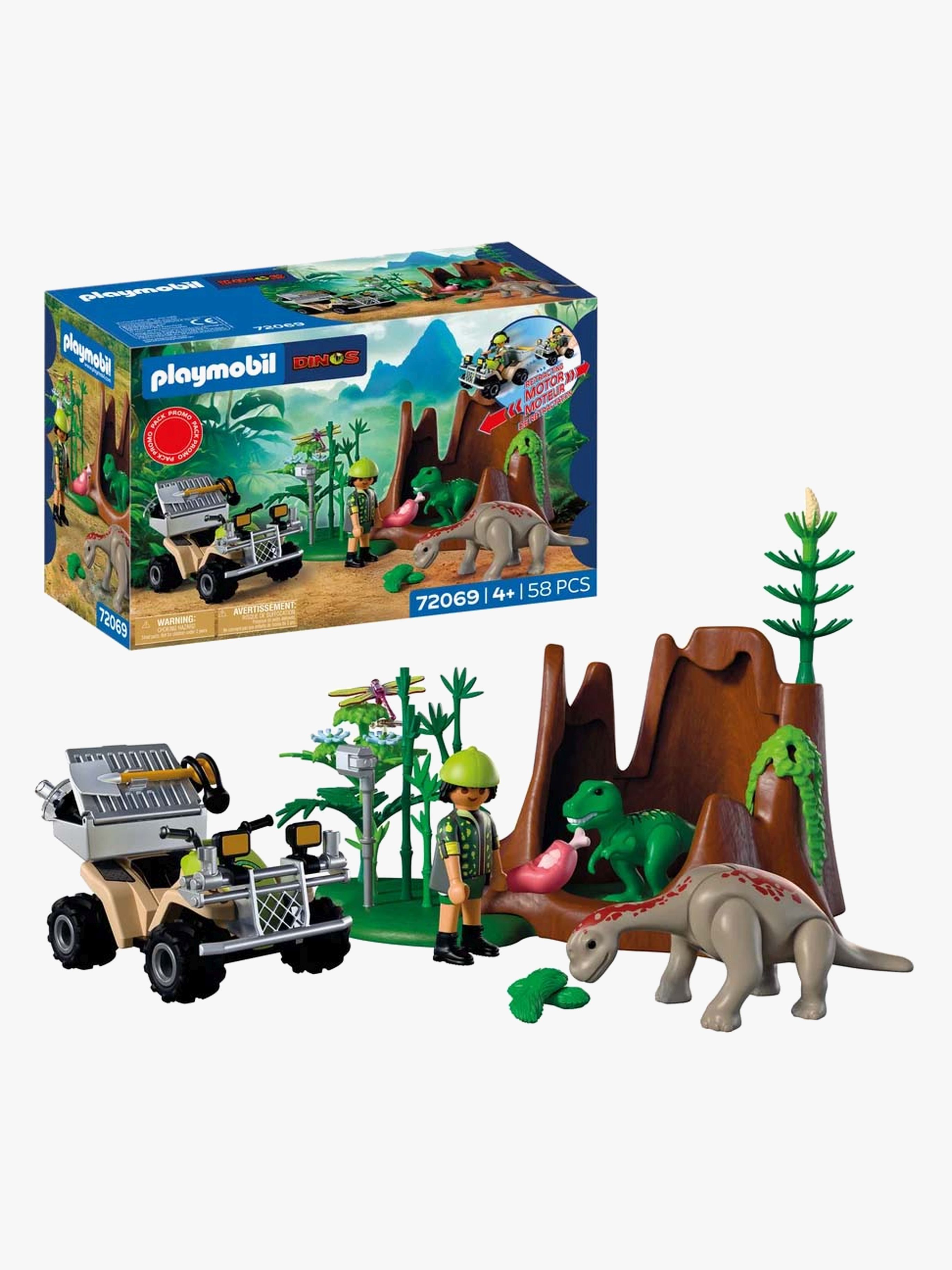 Playmobil Dinos 72069 Dinosaurieskjulested