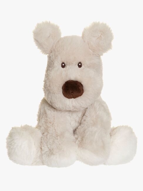 Teddykompaniet Bamse Mocca Hund 18 cm, Grå