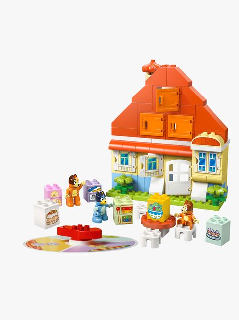 LEGO DUPLO Bluey 10459 Blueys families hus med huskespil